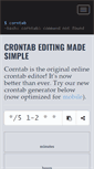 Mobile Screenshot of corntab.com